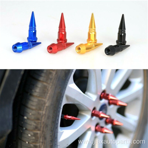 45mm Bullet Tire Air Valve Cap Aluminum